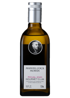 Pack 2 botellas de 500ml Manuel Coca Morán. Picual 2024. Gourmet Club